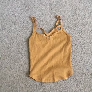 Cropped tank top
